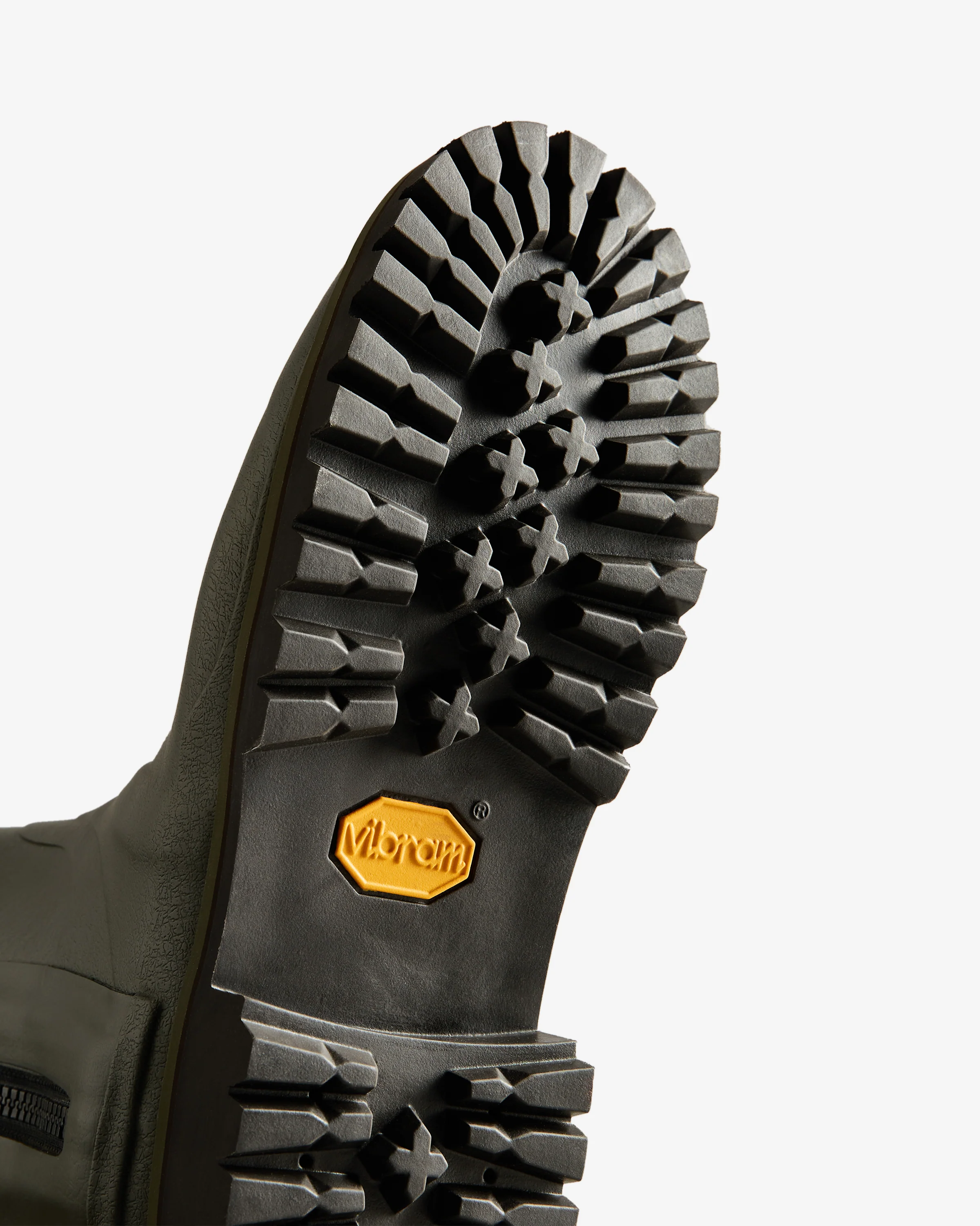 Men's Balmoral Full Zip Commando Tall Boots Dark Olive - Image 4