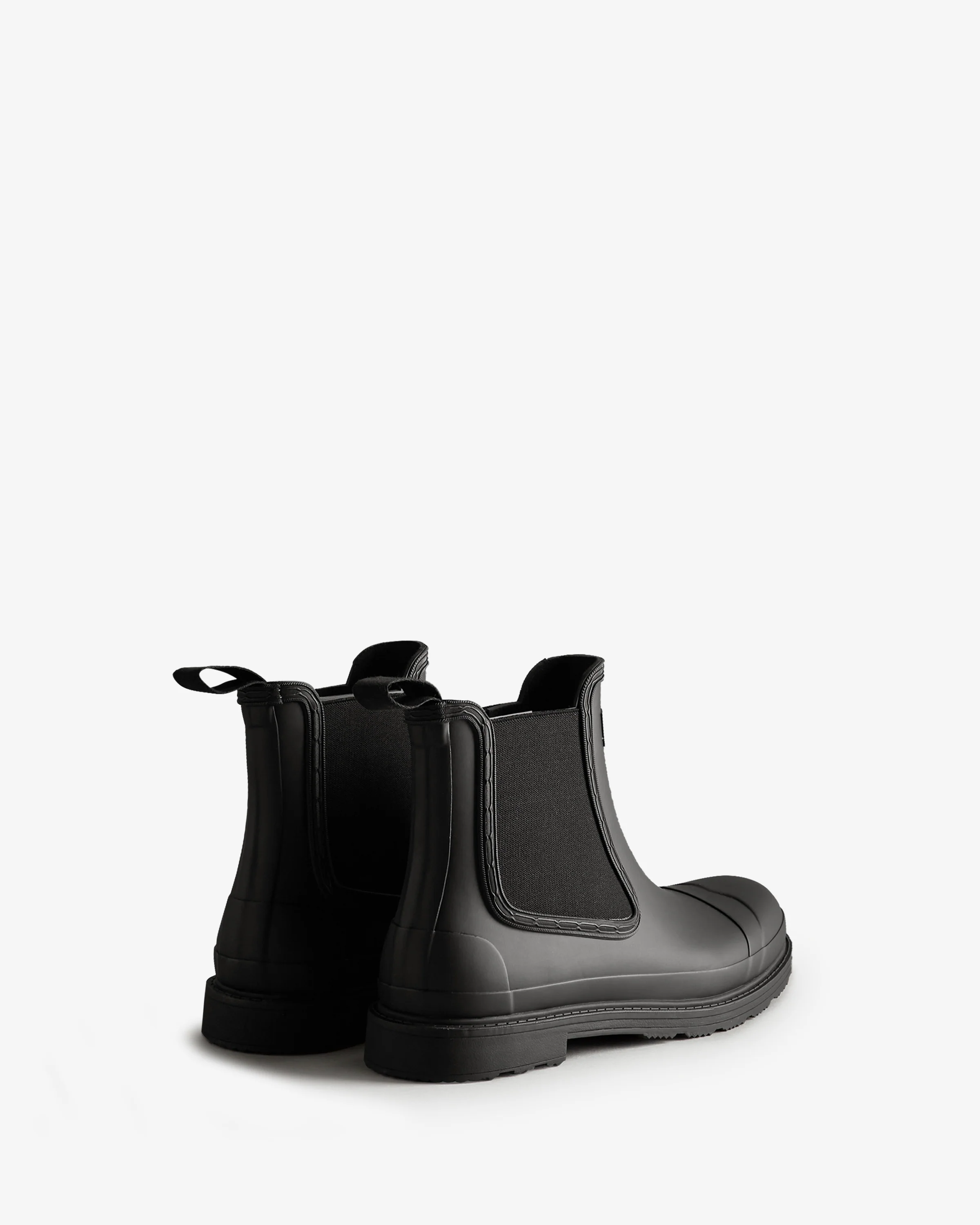 Men's Commando Chelsea Boots Black - Image 3