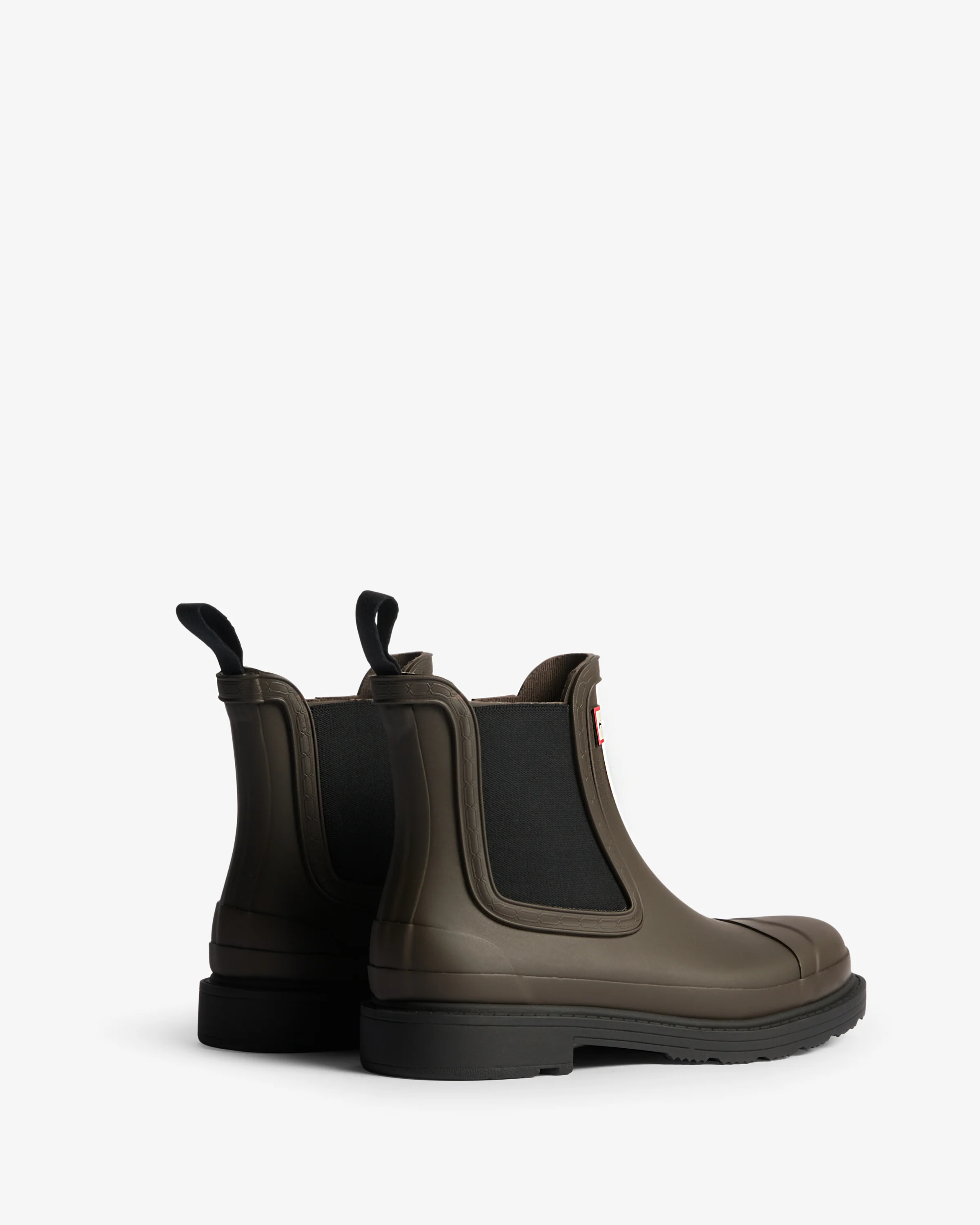 Men's Commando Chelsea Boots Chocolate Brown - Image 3