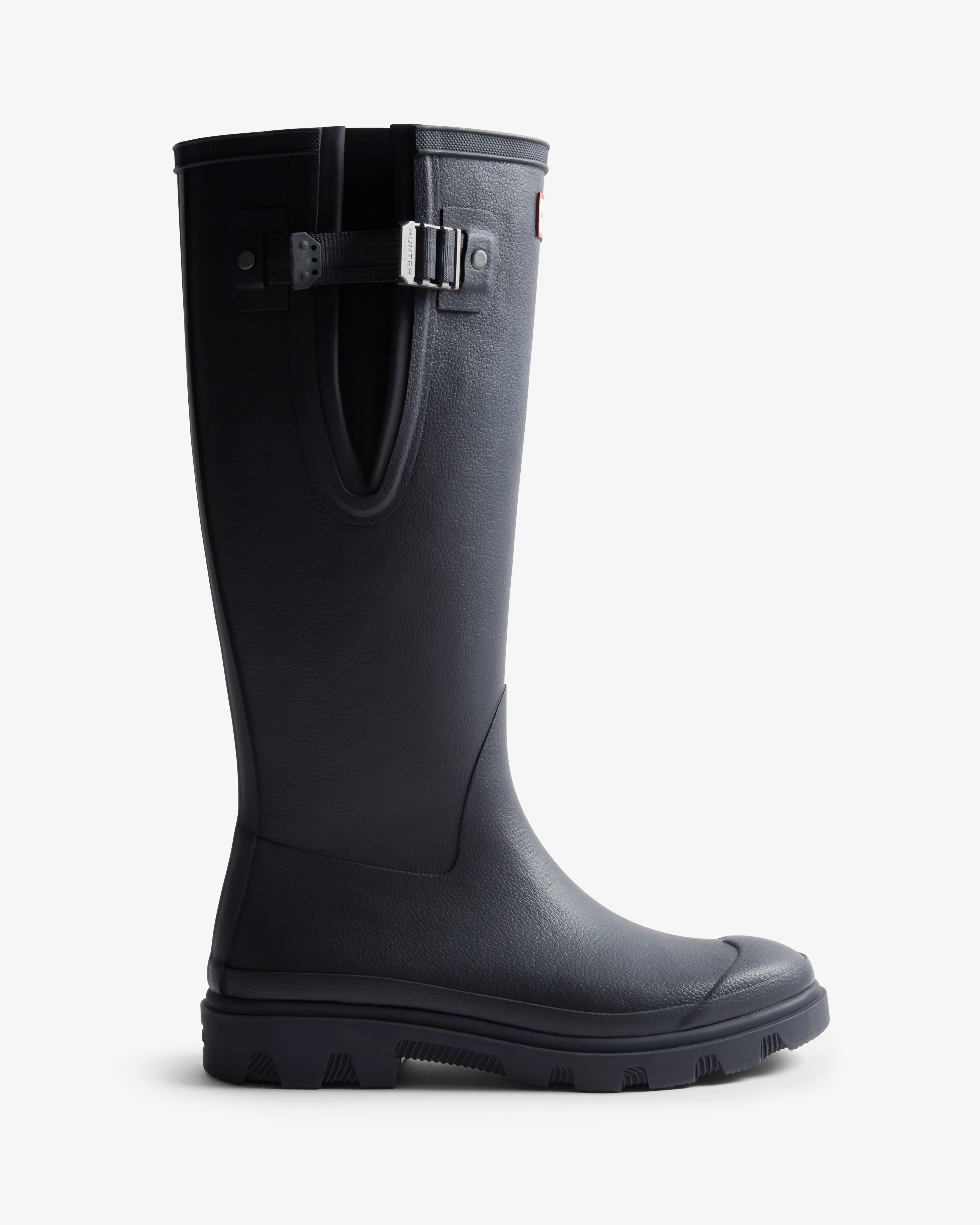 Unisex Downpour Tall Adjustable Boot Navy - Image 3