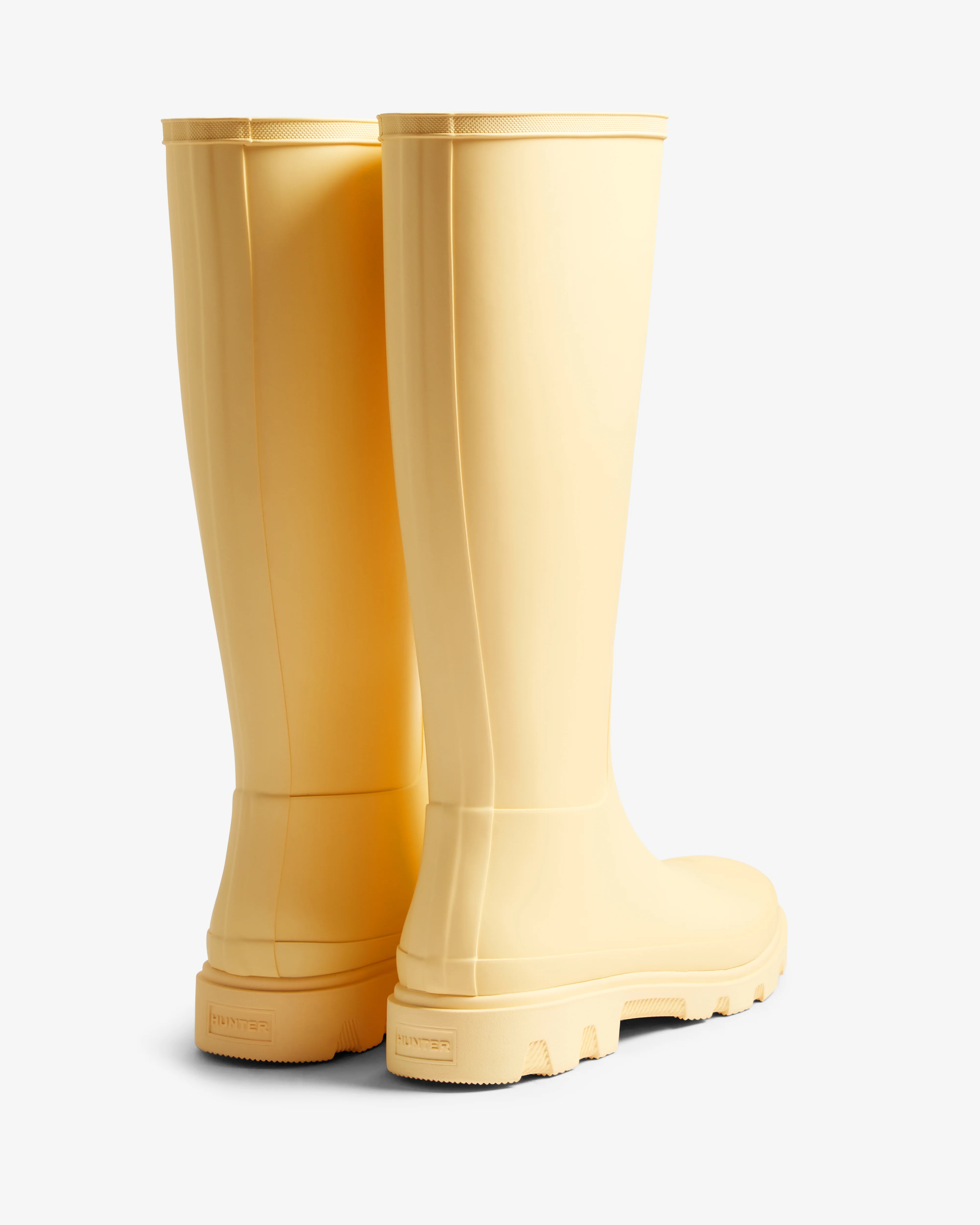 Unisex Downpour Tall Boot Pale Yellow - Image 3
