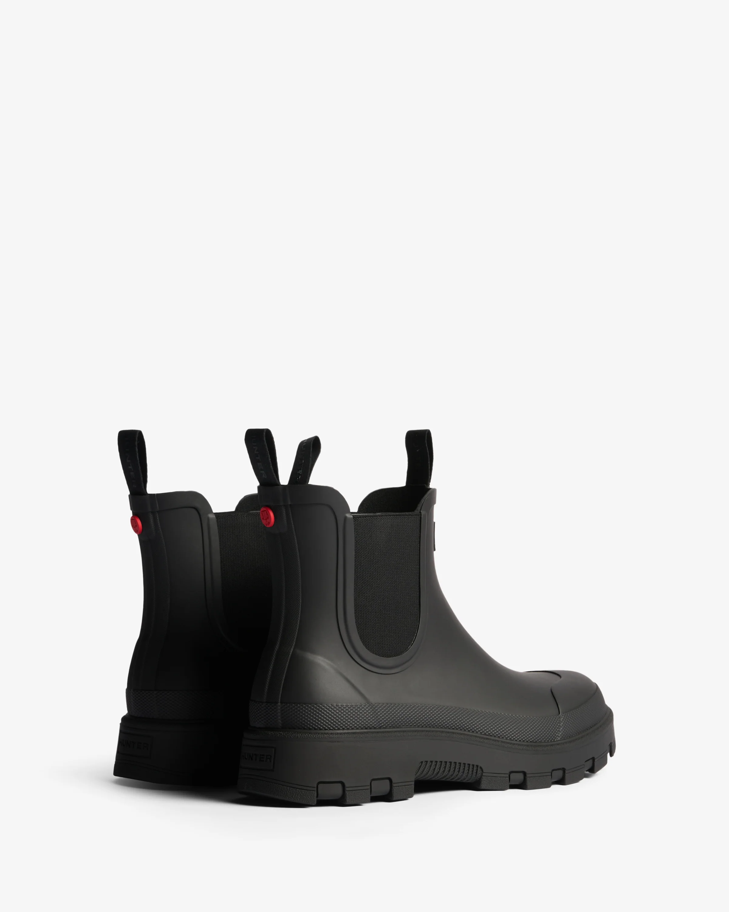 Unisex Elements Elastic Chelsea Boots Black - Image 3