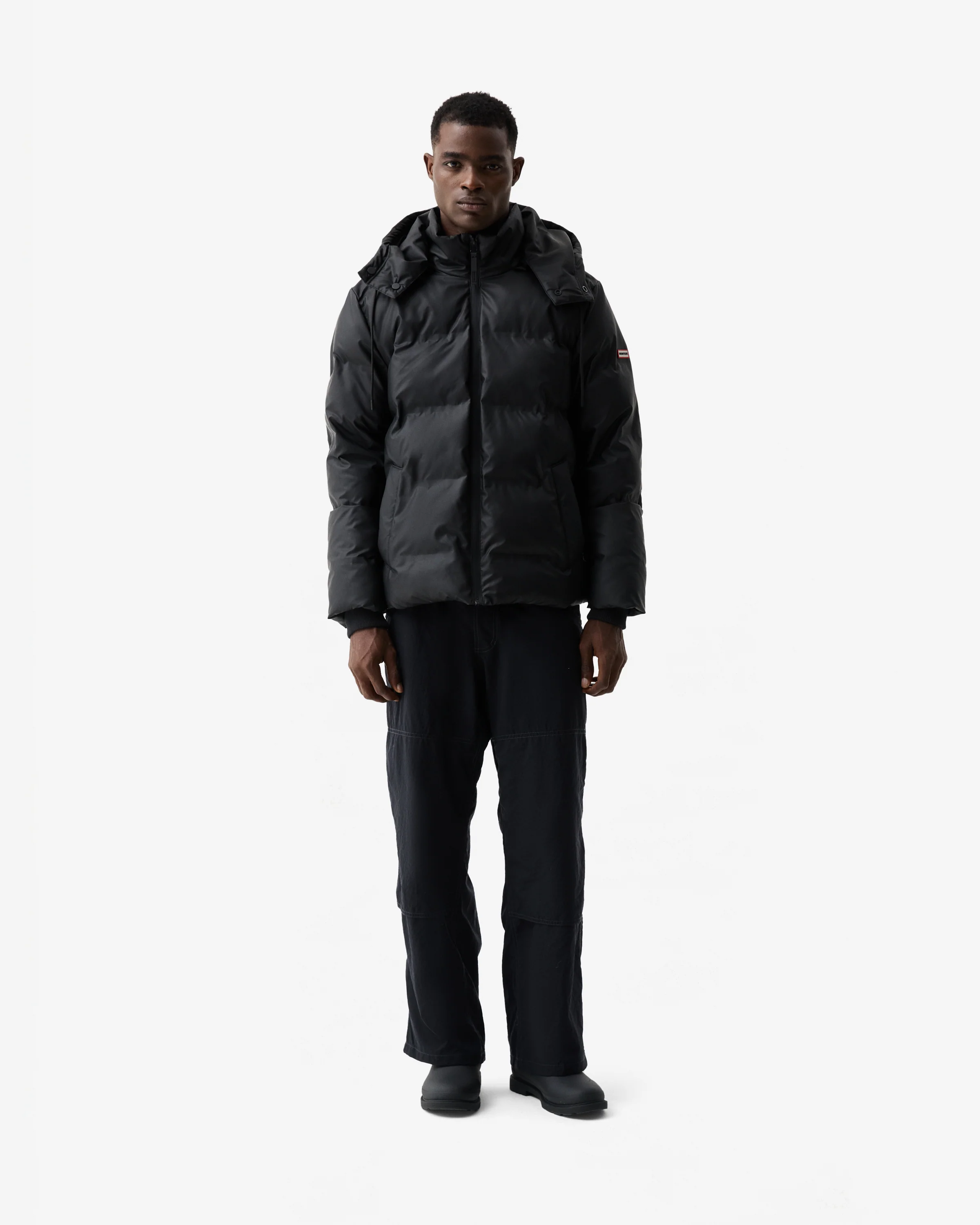 Wiley Sonic Welded Puffer Jacket Black - Image 2