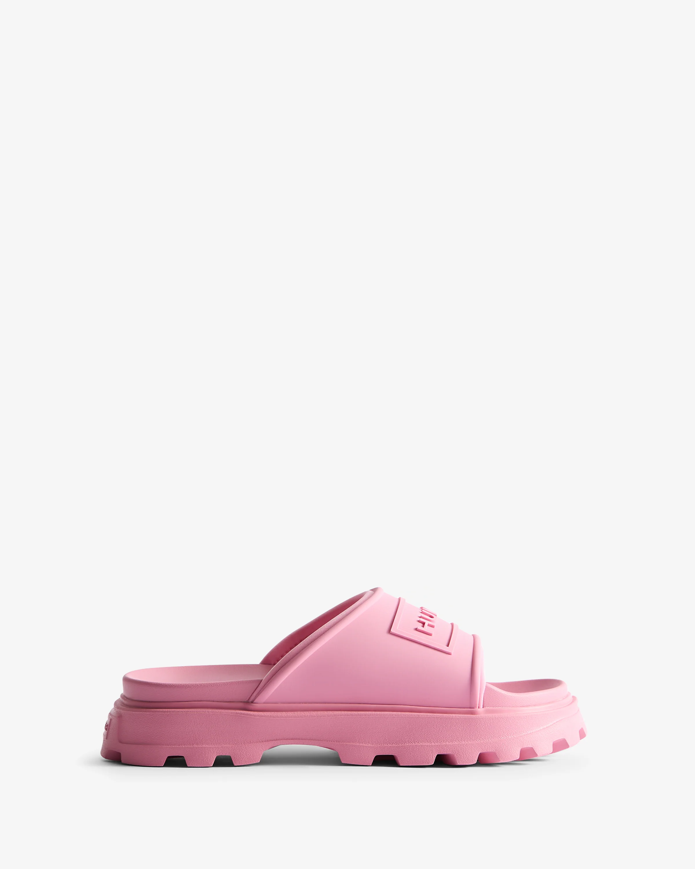 Womens Moulded Stacked Slider Prism Pink - Image 4