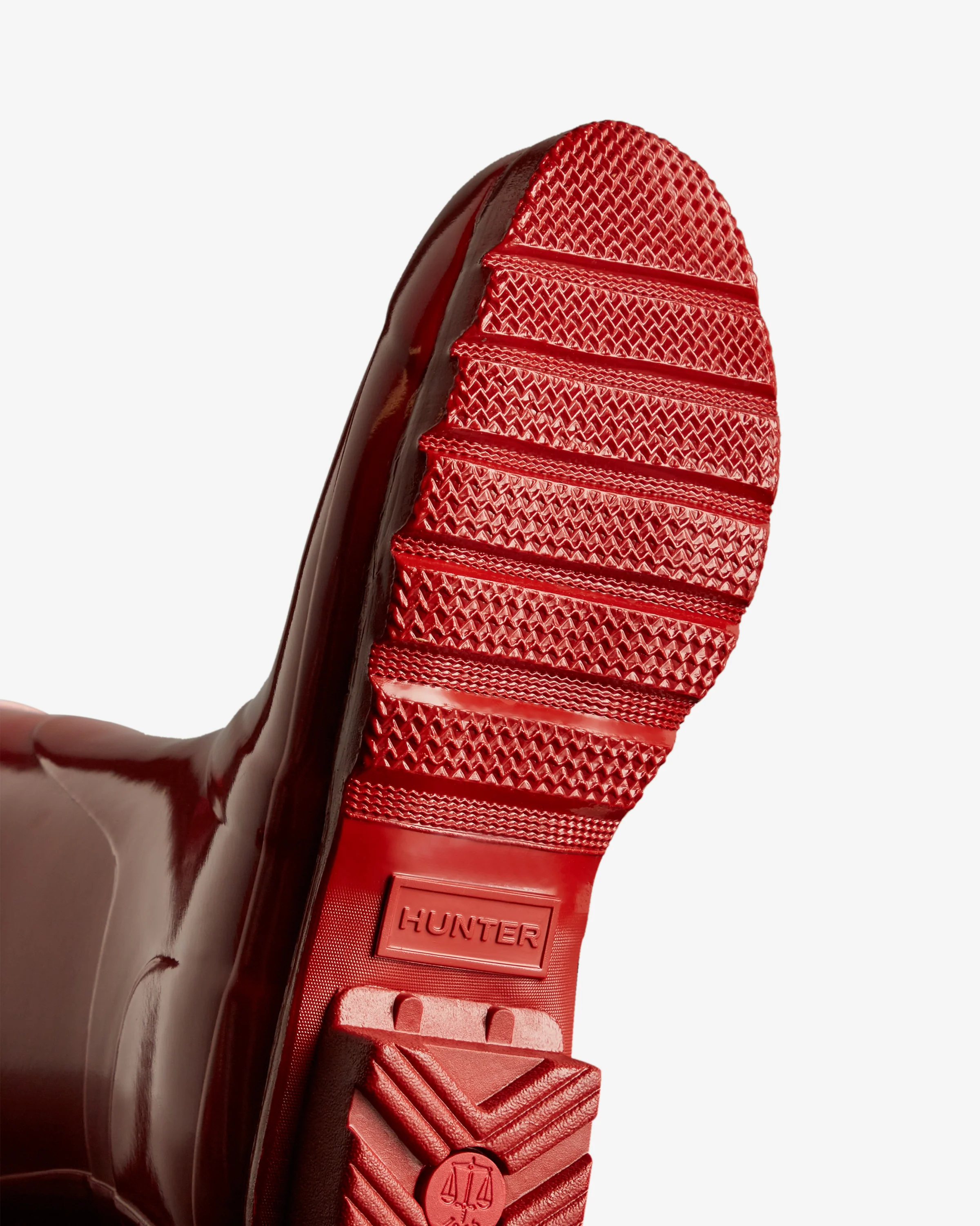 Women's Original Short Gloss Boots Military Red - Image 4