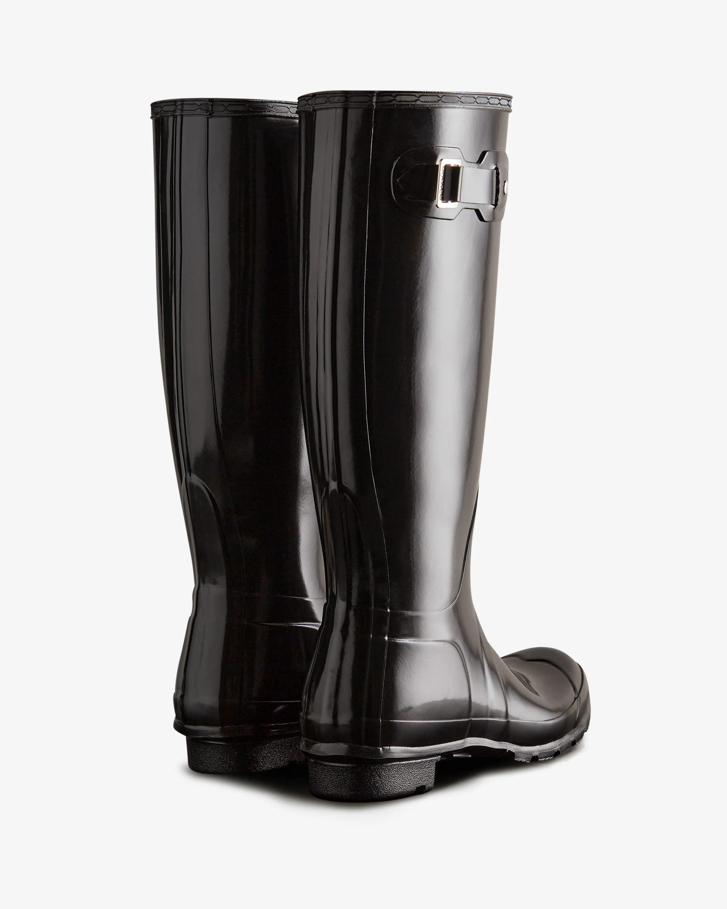 Women's Original Tall Gloss Boots Black - Image 3
